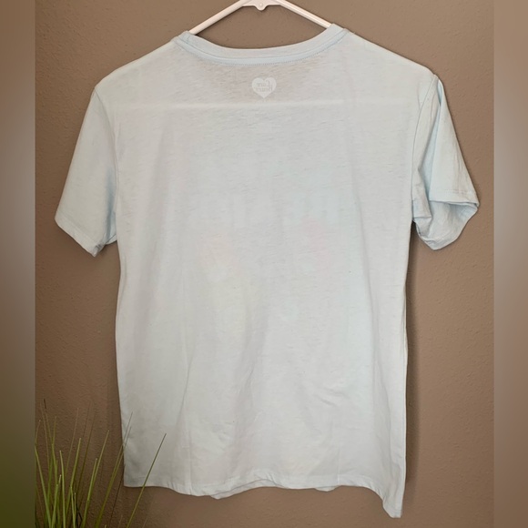 NWOT Care Bears T shirt. Kids. Light blue. Size L 10/12. - Picture 2 of 5